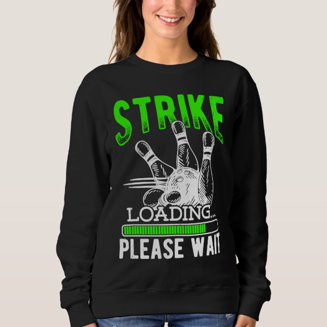 Camiseta Bowling Ball Pin Bowler Strike Bowling Fanatic Bow (Frente)