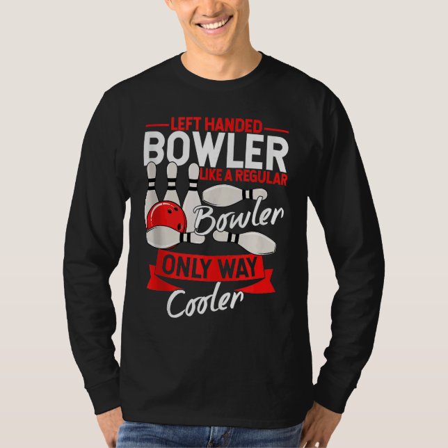 Camiseta Bowling Ball Pin Bowler Strike Bowling Fanatic Bow (Frente)