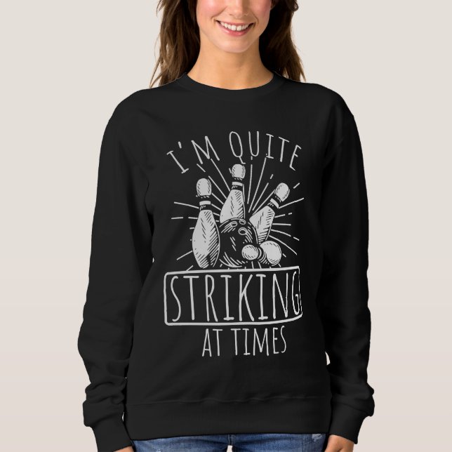 Camiseta Bowling Ball Pin Bowler Strike Bowling Team Bowlin (Frente)