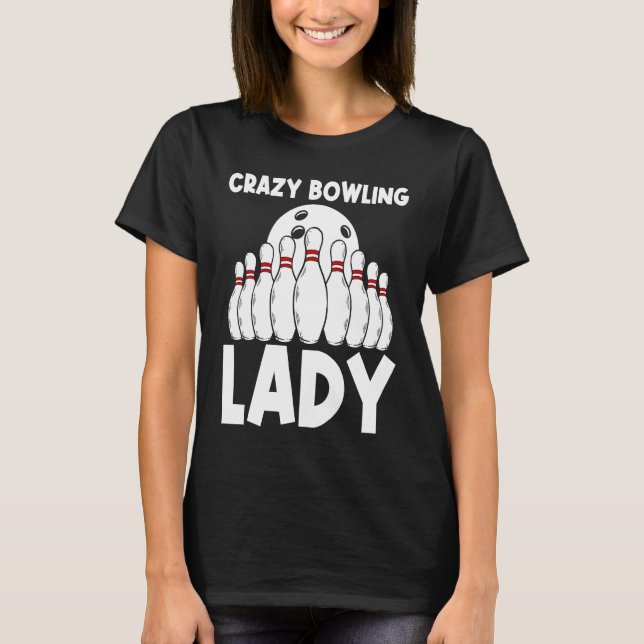 Camiseta Bowling  For Women Grandma Bowling Game Bowlers Pl (Frente)