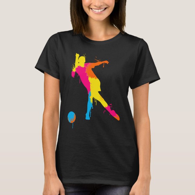 Camiseta Bowling Girl Ball Pin Bowler Strike Team Bowling A (Frente)