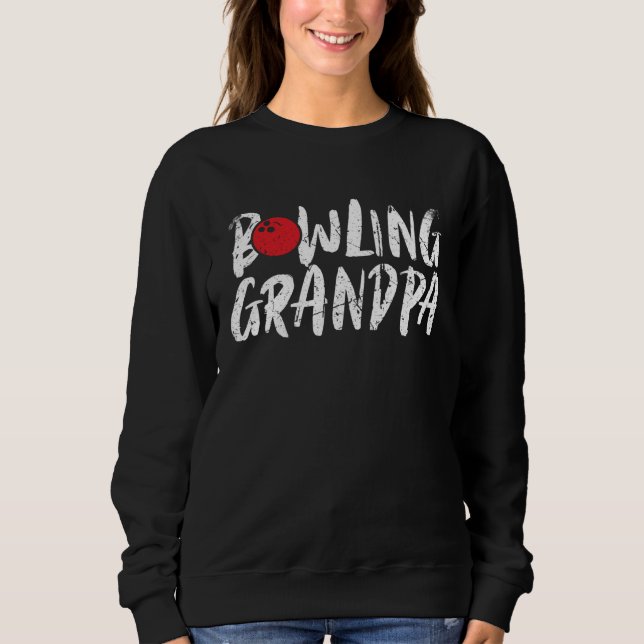 Camiseta Bowling Grandpa Bowler Papa Grandfather Father s D (Frente)