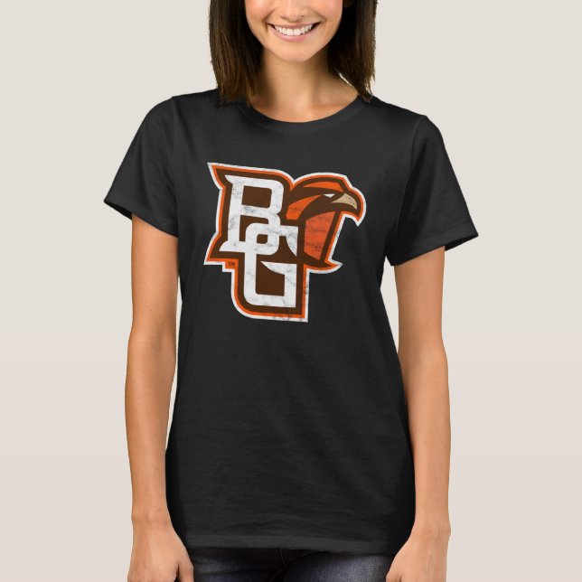Camiseta Bowling Green BGSU Falcons Distressed Primary (Frente)