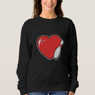 Camiseta Bowling Love Word Theme Bowler