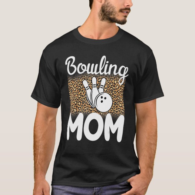 Camiseta Bowling Mom Players  Women Game  Mommy 1 (Frente)