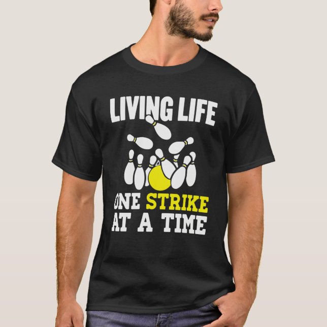 Camiseta Bowling Strike Perfect Score Bowling (Frente)