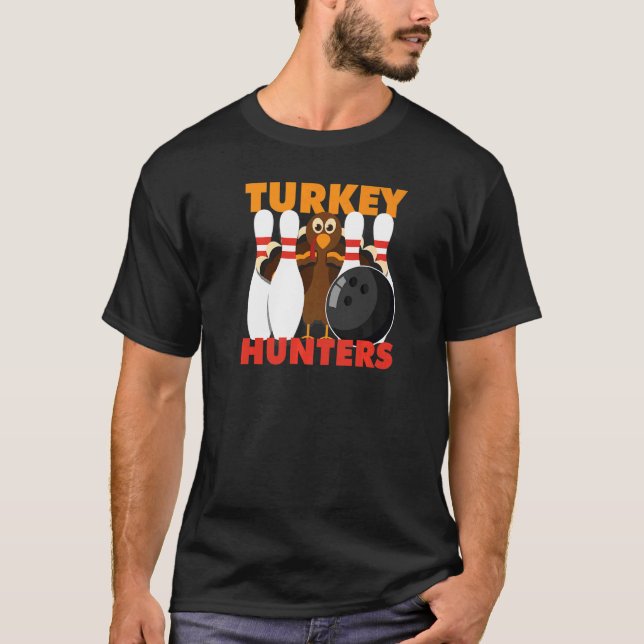 Camiseta Bowling  Turkey Hunters (Frente)