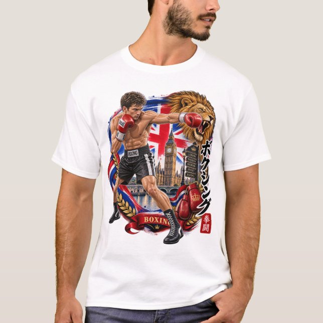 Camiseta boxe anglaise (Frente)