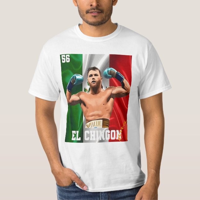 Camiseta boxe canelo alvarez (Frente)