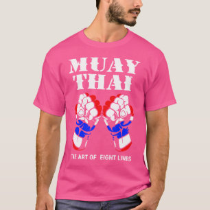 Camiseta Boxe Chute Boxe A Arte Dos 8 Membros Muay Thai