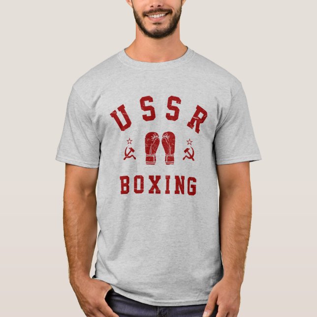 Camiseta Boxe da URSS (Frente)
