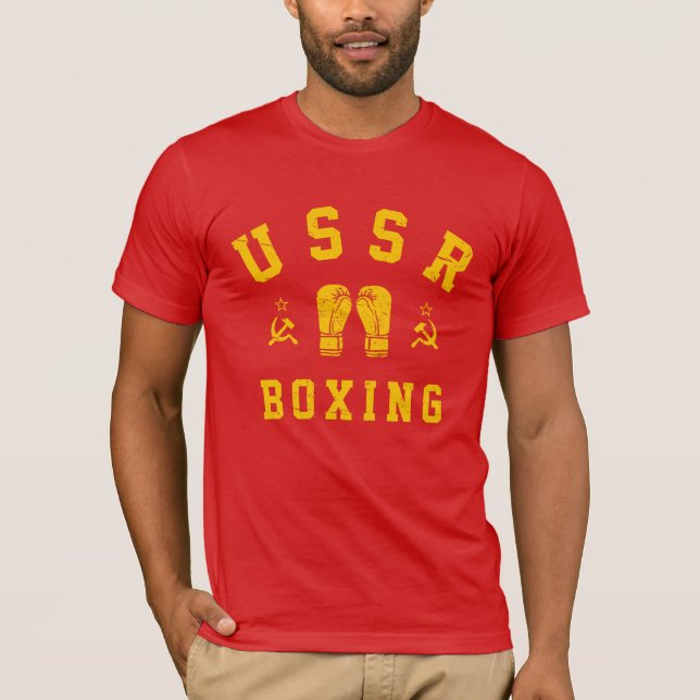 Camiseta Boxe da URSS (Frente)