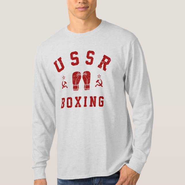 Camiseta Boxe da URSS (Frente)