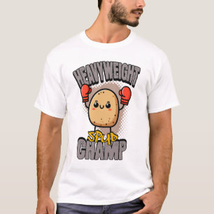 Camiseta Boxe de Batata Campeão Peso-Pesado Spud