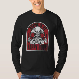 Camiseta Boxe É Minha Hora Feliz Boxeador Tailandês Kickbox