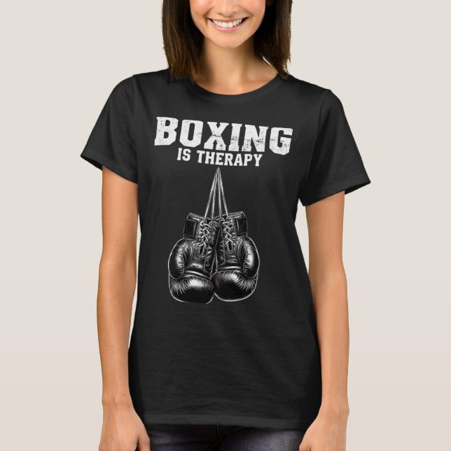 Camiseta Boxe é Terapia (Frente)