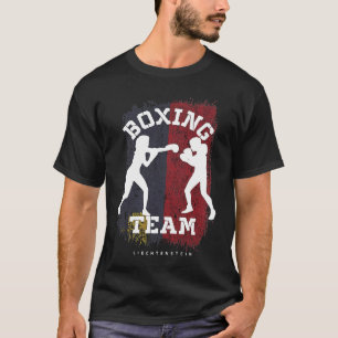 Camiseta Boxe Feminina Liechtenstein Esportes de Combate Lu