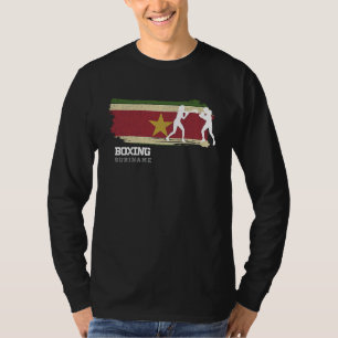 Camiseta Boxe Feminina Suriname Esportes de Combate Lutador