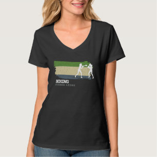 Camiseta Boxe Feminino Serra Leoa Esportes de Combate Lutad