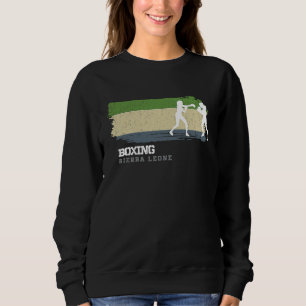 Camiseta Boxe Feminino Serra Leoa Esportes de Combate Lutad