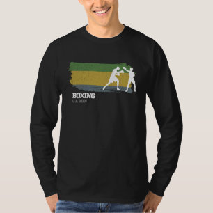 Camiseta Boxe Gabão Esportes de Combate Lutador Boxe