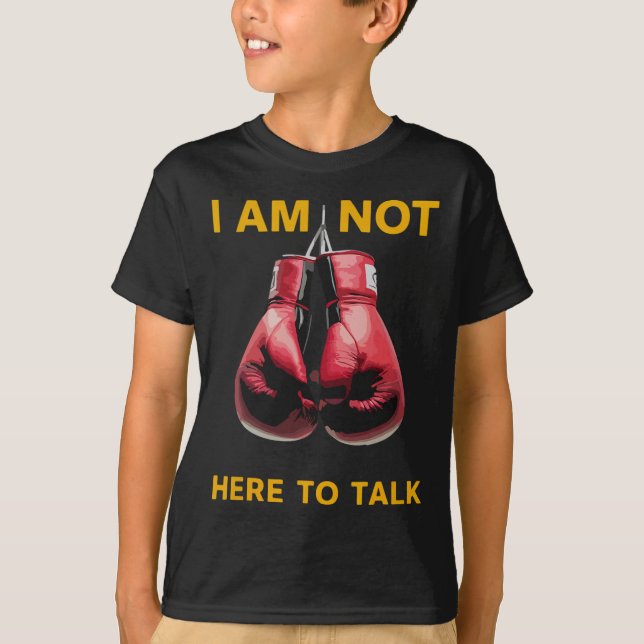 Camiseta Boxe Kickboxing Amante do Boxe Boxeador Frase Engr (Frente)