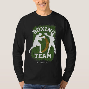 Camiseta Boxe Mauritânia Esportes de Combate Lutador Boxe