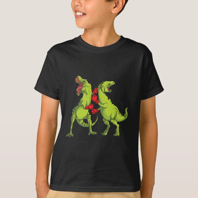 Camiseta Boxe T-rex (Frente)