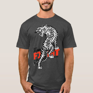 Camiseta Boxe Tailandês Muay Thai Tigre A Arte de Lutar