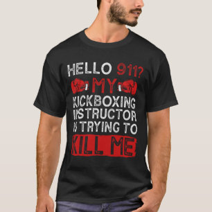 Camiseta Boxe Tailandesa Engraçado Kickboxer Kickbox