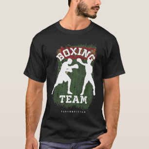 Camiseta Boxe Turcomenistão Esportes de Combate Lutador Box