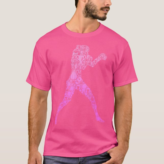 Camiseta Boxeador de Boxe (Frente)
