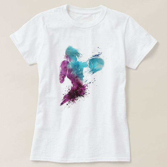 Camiseta Boxeadora Feminina (Frente do Design)