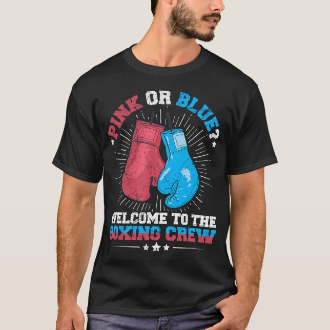 Camiseta Boxeando A Questão Do Gênero Revelem Citação Para  (Frente)