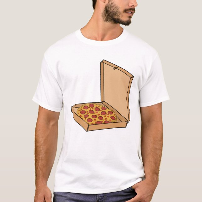Camiseta Boxed Pepperoni Pizza (Frente)