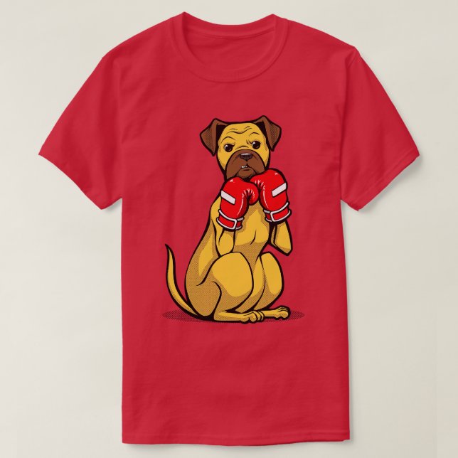 Camiseta Boxer (Frente do Design)