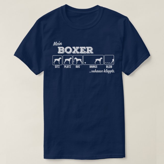 Camiseta Boxer 2 (Frente do Design)