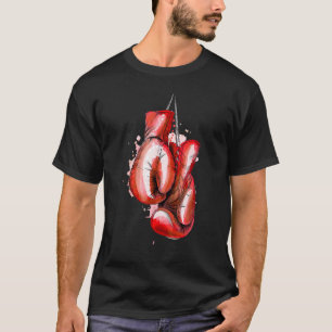 Camiseta Boxer 2022 com luvas Red Boxing