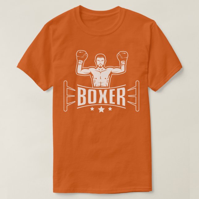 Camiseta Boxer 4 (Frente do Design)