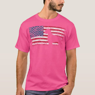 Camiseta Boxer American Flag I Love My Boxer