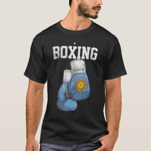 Camiseta Boxer argentino de luvas boxer na Argentina