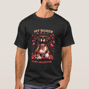 Camiseta Boxer Bliss Meu Companheiro do Dia do Namorados é 