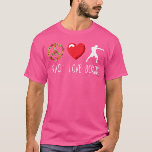 Camiseta Boxer Boxer Boxer Kickboxer Adora Paz Boxando Luva