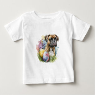 Camiseta Boxer Boxer Easter Ovo, Boxer Felz pascoa Cheio