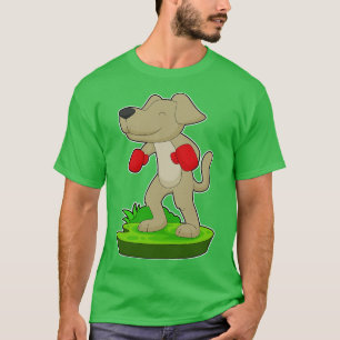 Camiseta Boxer Cachorro Boxing Luvas Boxing