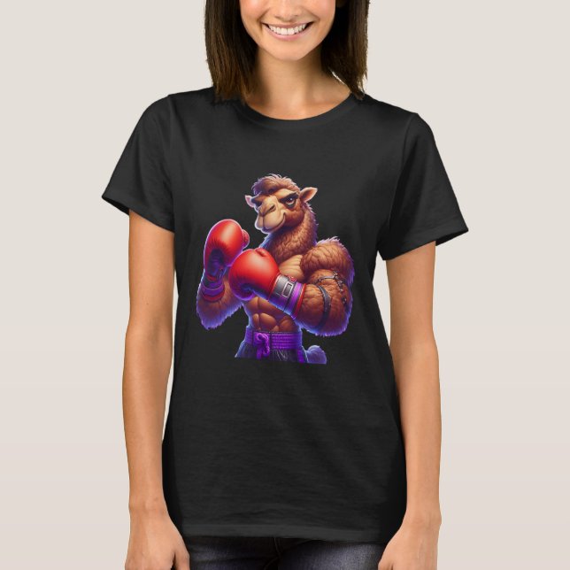 Camiseta Boxer Camel Boxer Kickboxer Mma Fighter Combat Sp (Frente)