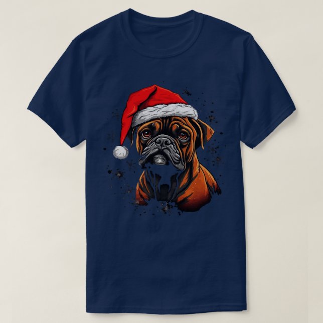 Camiseta Boxer Christmas (Frente do Design)