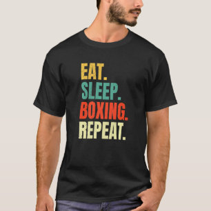Camiseta Boxer de Repetição de Boxers Boxer Boxing Boxing B