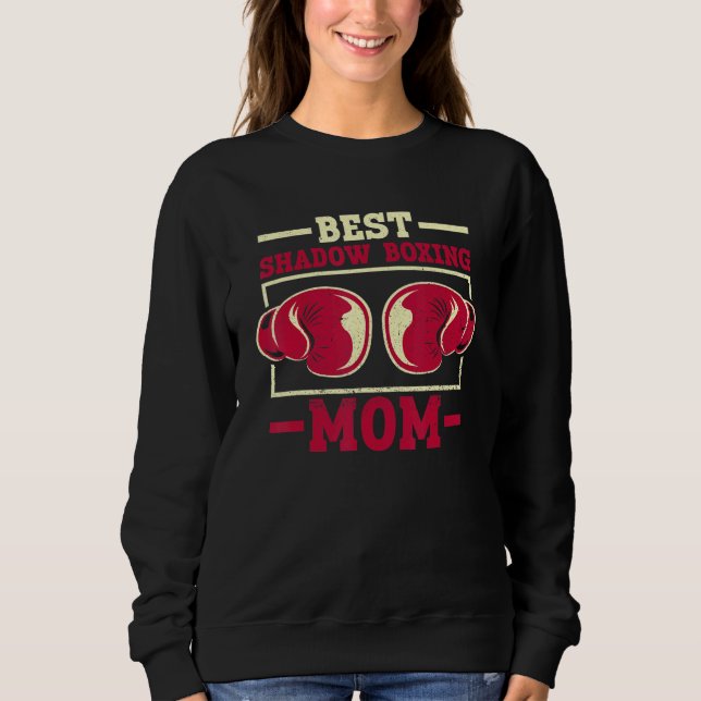 Camiseta Boxer de Sombra Melhor Boxer de Sombra Mãe Boxer (Frente)