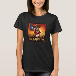 Camiseta Boxer Deus Abençoe Texas